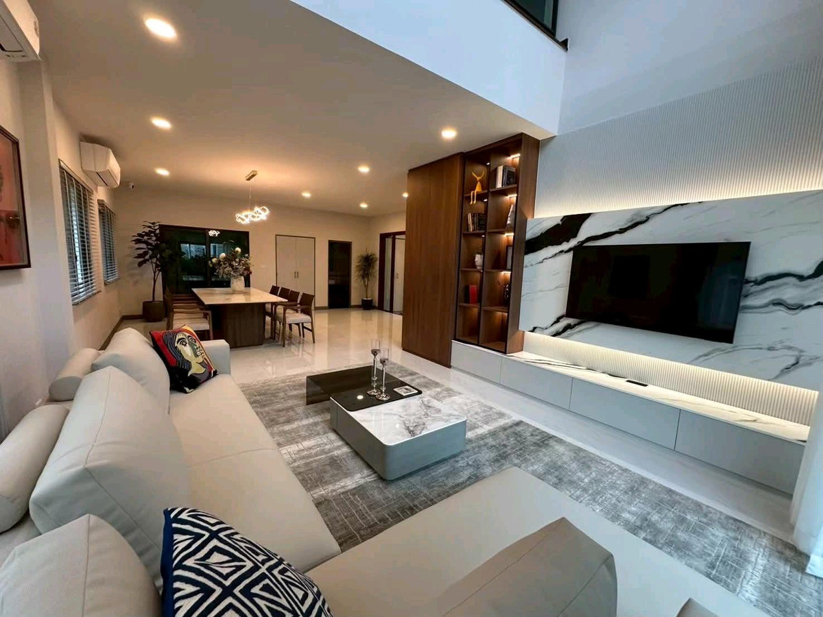 ให้เช่าบ้านบางนา แบริ่ง ลาซาล : 🔥🔥 House for Rent The City Bangna new project 🔥🔥 Nearby Mega bangna 