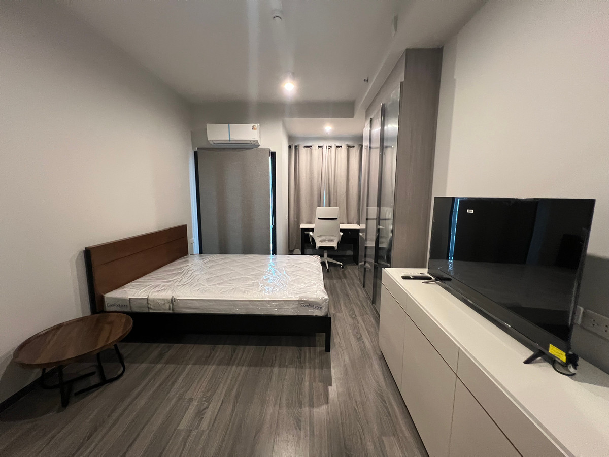 ให้เช่าคอนโดเสรีไทย-นิด้า : 🔥🔥 ให้เช่า Ideo Ramkhamhaeng - Lamsali Station 🔥🔥  🛏️ ห้องสตูดิโอ (แยกส่วนครัวและห้องน้ำ) 📐 ขนาด 24 ตร.ม. 🏢 ชั้น 14 | ห้อง 12A