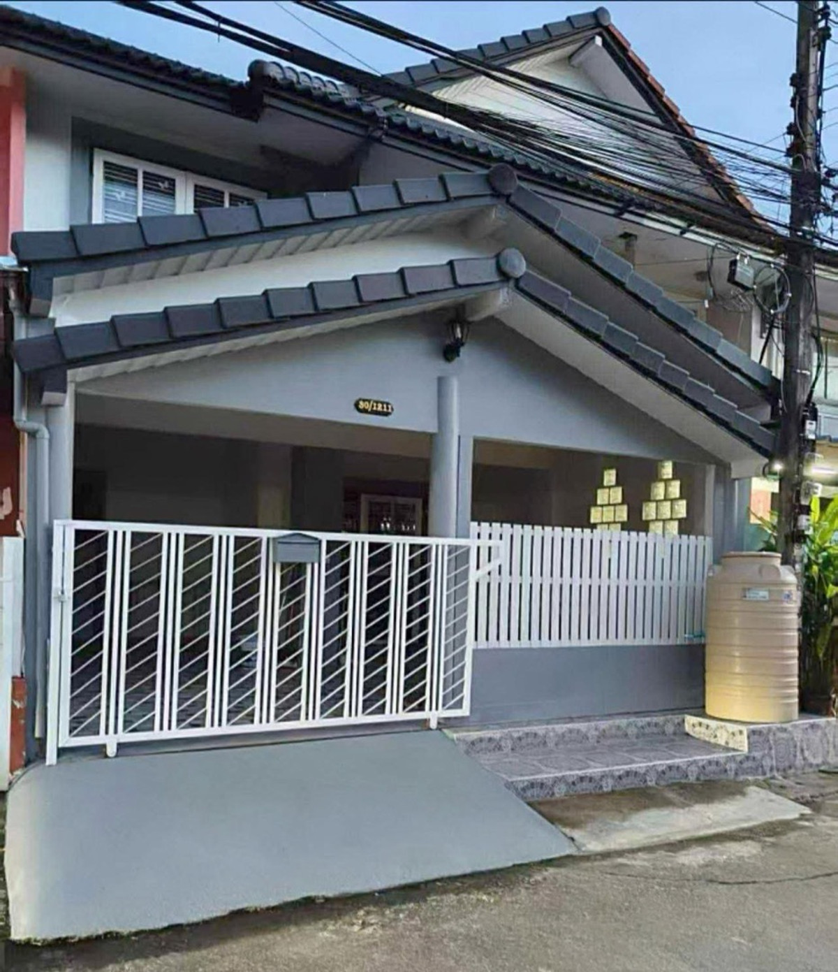 TownhomePathum Thani,Rangsit, Thammasat : For rent 8,500/month Pruksa 11