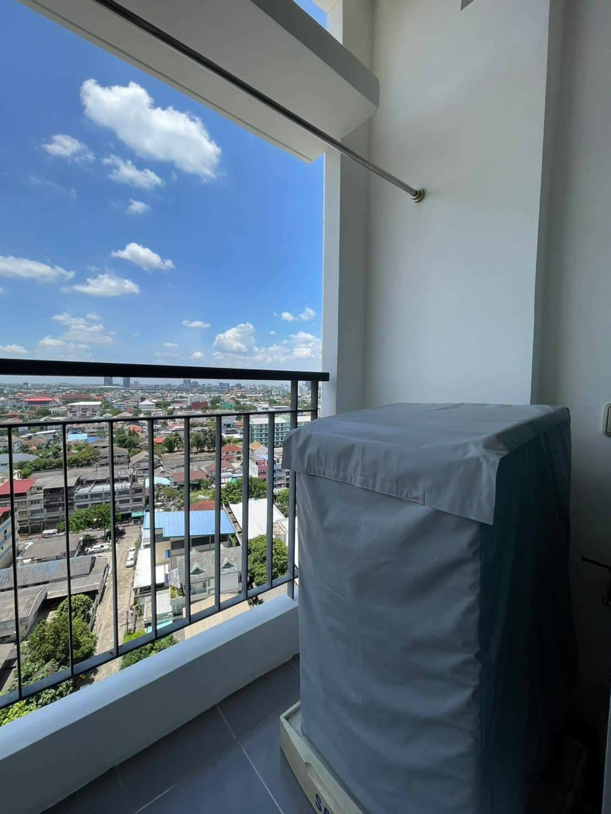 ให้เช่าคอนโดแจ้งวัฒนะ เมืองทอง : 🔥🔥 ให้เช่า Aspire Ngamwongwan 🔥🔥  🛏️ ห้อง Type B 📐 ขนาด 28.21 ตร.ม. 🏢 ชั้น 15 | ตึก N