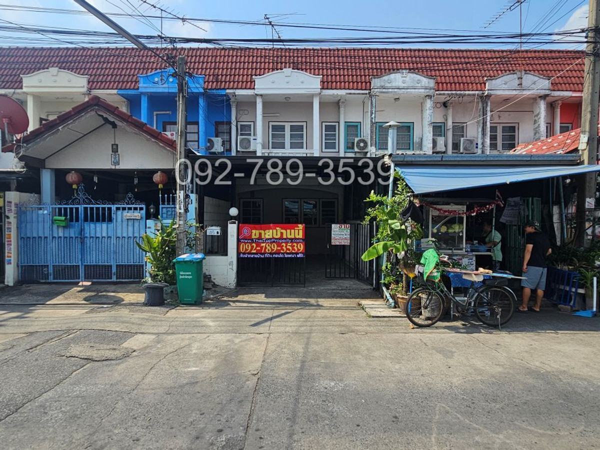 For SaleTownhomeMin Buri, Romklao : Townhouse for sale Rinthong Village, Soi Ramkhamhaeng 190, Minburi