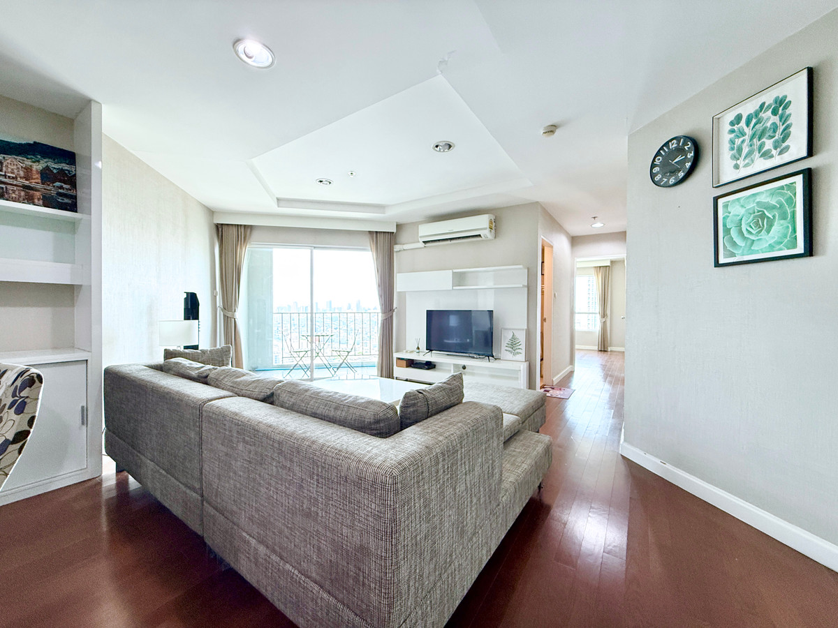 For RentCondoRama9, Petchburi, RCA : 🚀 Belle Grand Rama 9 - 95 sq m., 2 bedrooms, 2 bathrooms, high floor, for rent 092-545-6151 (Team)