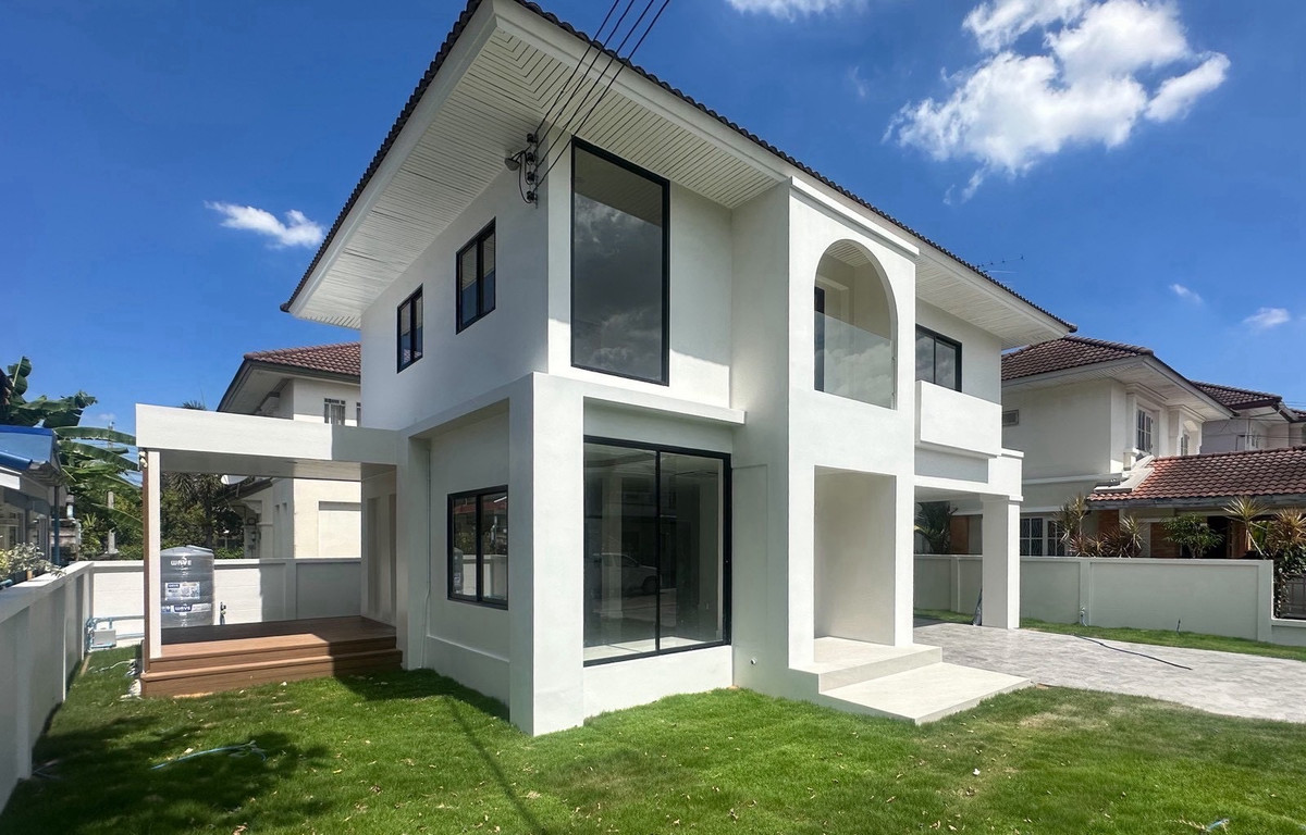 For SaleHouseRama5, Ratchapruek, Bangkruai : ✨ Whole house renovated ✨ Perfect Place Rattanathibet project | 80 sq m. | 4 bedrooms ‼️