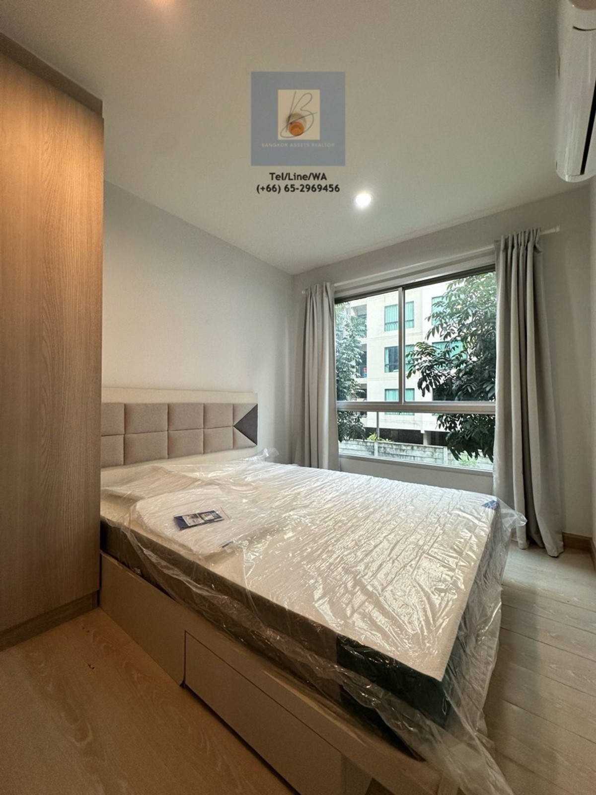 For RentCondo : ให้เช่าคอนโดใกล้บีทีเอสสำโรงและห้างอิมพีเรียลสำโรง 1 ห้องนอน ครัวปิดกั้นสัดส่วน ฟูกใหม่✨