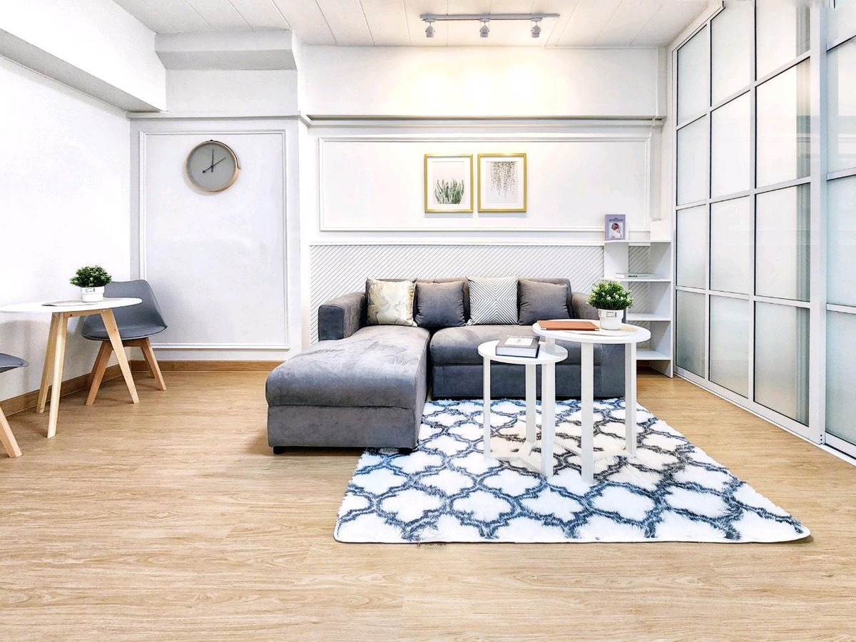 ขายคอนโดเสรีไทย-นิด้า : ห้องใหญ่ ❗️ทำเลใกล้ MRT แยกลำสาลี สุขาภิบาล 3 แมนชั่น ผ่อน 6,xxx 🔥ห้องพร้อมอยู่