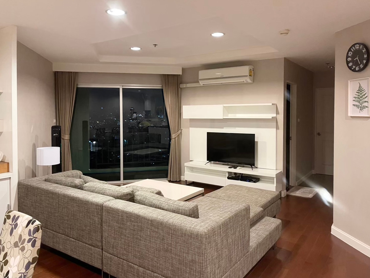 For RentCondoRama9, Petchburi, RCA : 🚀 Belle Grand Rama 9 - 95 sq m., 2 bedrooms, 2 bathrooms, high floor, for rent 092-545-6151 (Team)