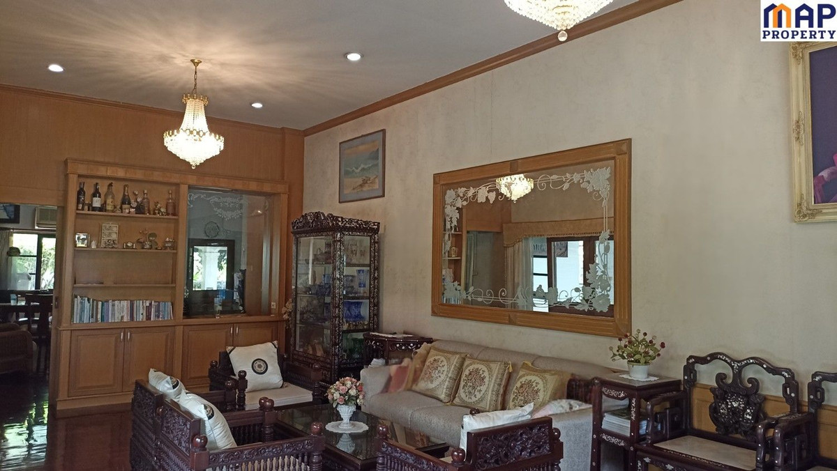 For SaleHouseMin Buri, Romklao : Two-story detached house on a 493 sq.wa. plot. Excellent location