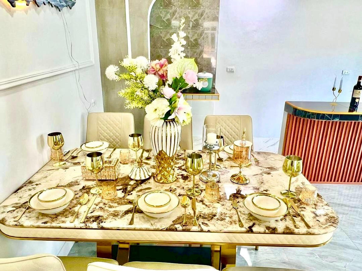 For SaleTownhomePathum Thani,Rangsit, Thammasat : 2-story townhome for sale, The Trust Town Village, Wongwaen - Lam Luk Ka, along Khlong 6, Soi 28, area 27.8 square wah, 3 bedrooms, Bueng Kham Proi Subdistrict, Lam Luk Ka District, Pathum Thani Province.