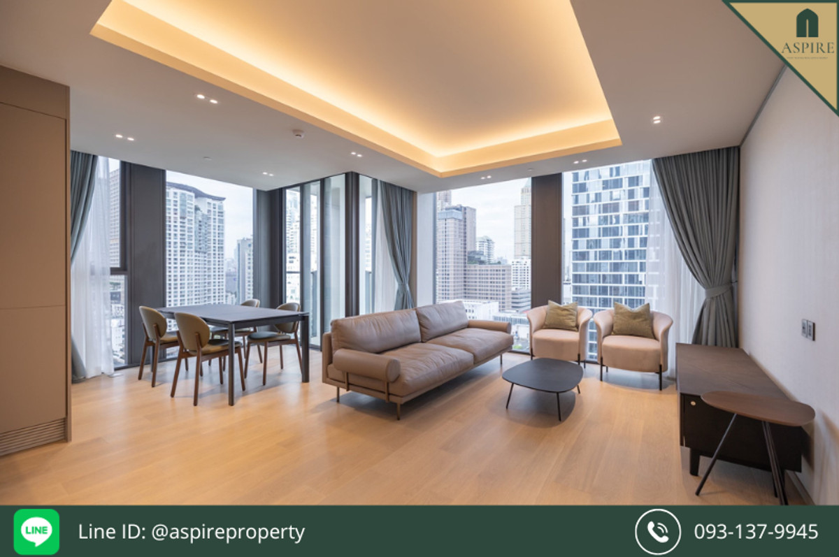 For RentCondoWitthayu, Chidlom, Langsuan, Ploenchit : [For Rent] Tonson One Residence, Pet Friendly, Near BTS Chidlom