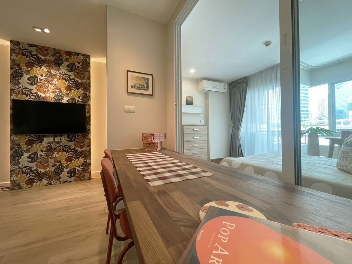 ให้เช่าคอนโดสีลม ศาลาแดง บางรัก : ปล่อยเช่าคอนโดสไตล์ Muji Homey @Surawong City Resort