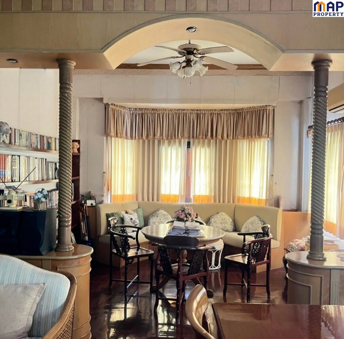 For SaleHouseMin Buri, Romklao : Two-story detached house on a 493 sq.wa. plot. Excellent location