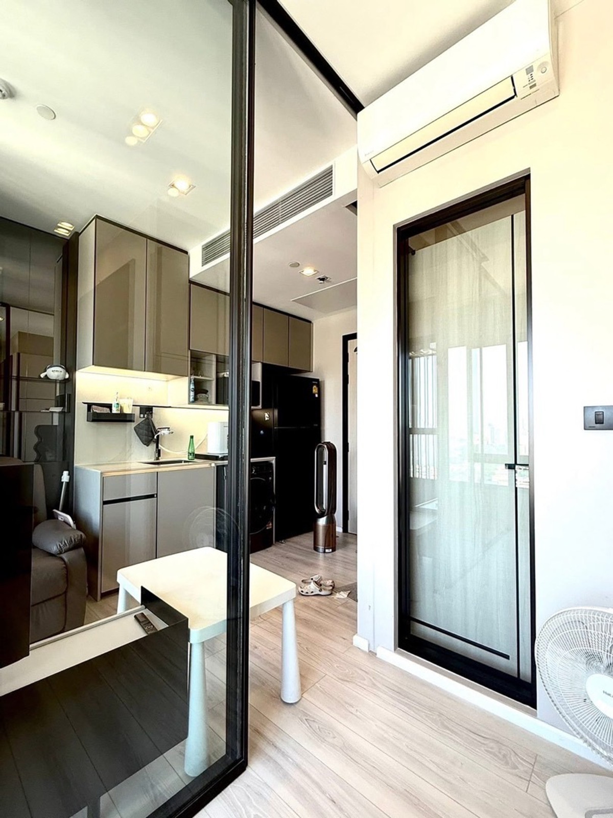 For RentCondoRatchathewi,Phayathai : For rent, The room phayathai, 34th floor, size 29 sq m, 1 bedroom, 1 bathroom, price 22,000 baht, ready to move in, negotiable🔥