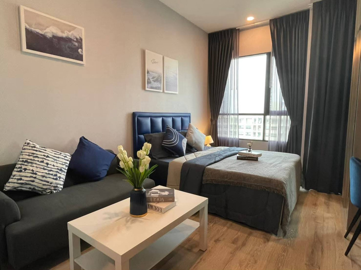 For RentCondoSamut Prakan,Samrong : PFD-08084  Condo for rent, English style (Collage Art), good location, next to Ramkhamhaeng Road, near MRT Lam Sali 