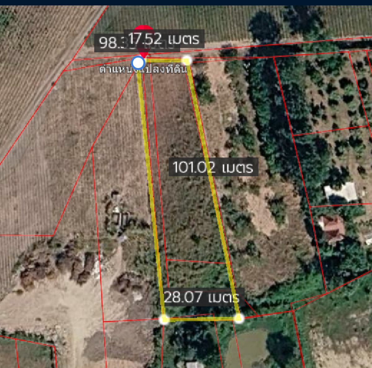 For SaleLandSriracha Laem Chabang Ban Bueng : Land for sale in Sriracha, Chonburi, area 1-2-18.4 rai, Surasak Subdistrict, near Motorway 7.