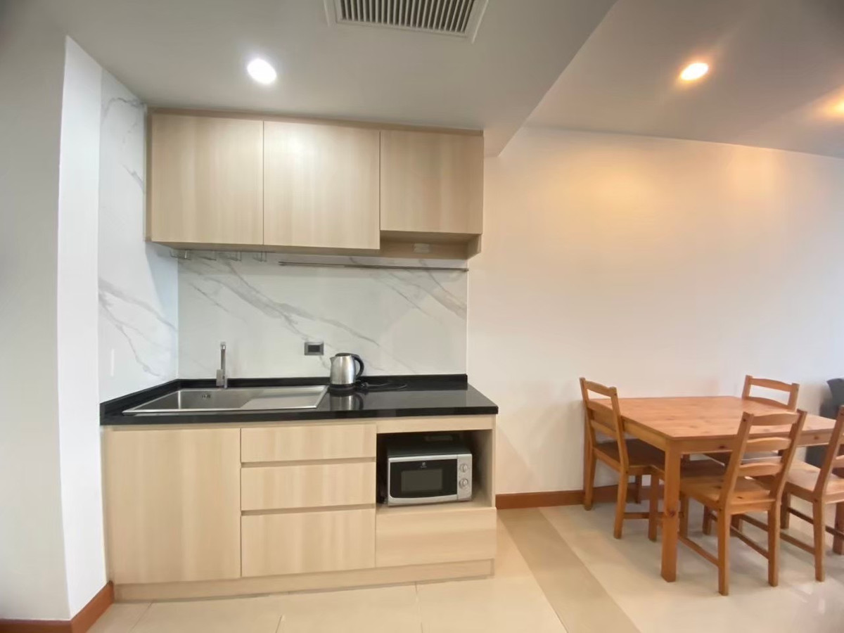 For RentCondoRama9, Petchburi, RCA : For rent✨Condo near MRT Cultural Center: Supalai Wellington Project: 1 bedroom | 47 sqm. Wide size, fully furnished, ready to move in.