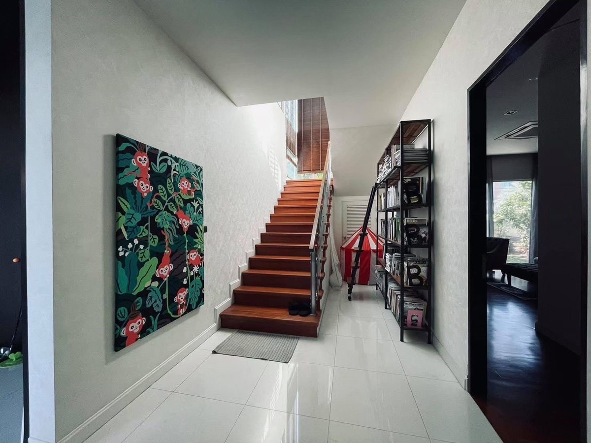 ขายบ้านปทุมธานี รังสิต ธรรมศาสตร์ : บ้านหรูริมทะเลสาบ รังสิต ปทุมธานี  พร้อมสระว่ายน้ำส่วนตัว ที่ดินขนาดใหญ่ 297.6 ตร.ว บรรยากาศรีสอร์ต เป็นส่วนตัวสูง