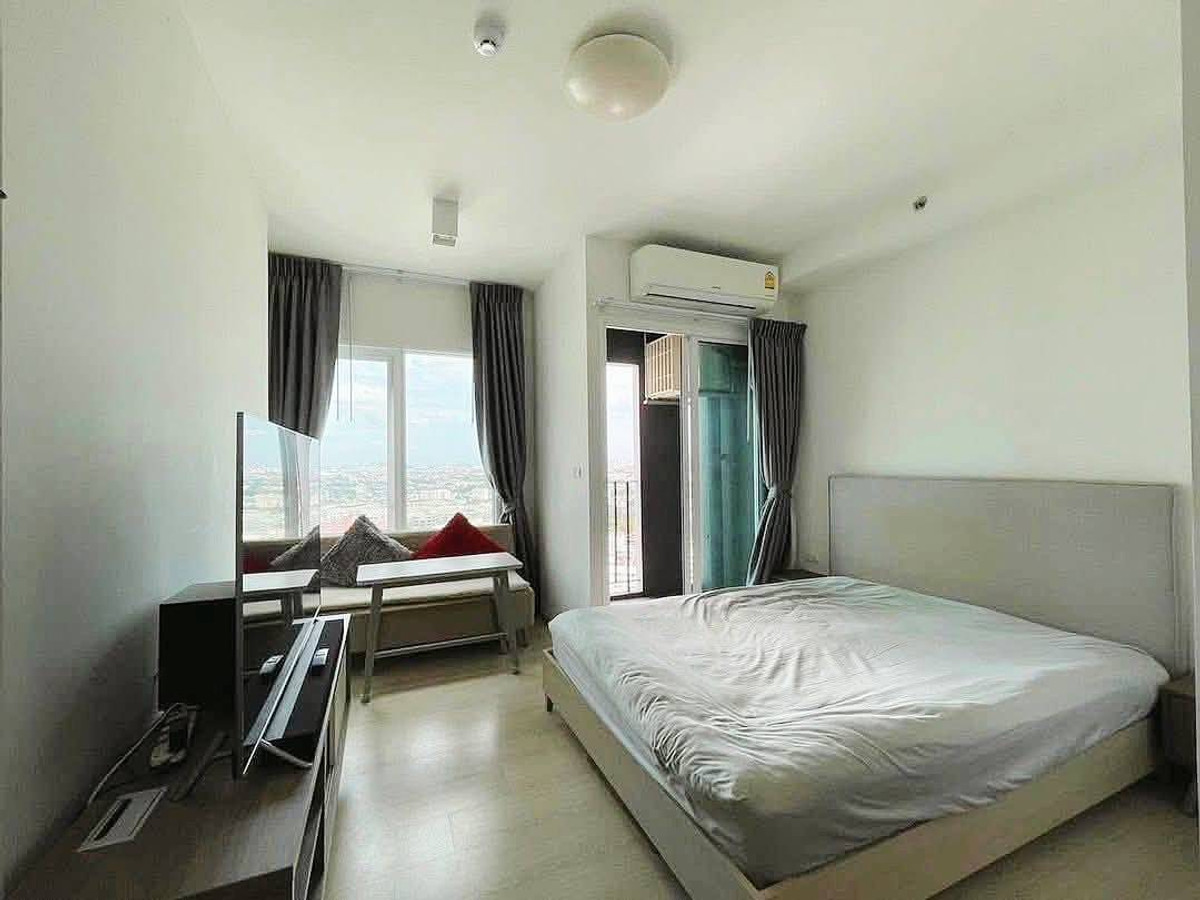 For RentCondoRatchadapisek, Huaikwang, Suttisan : For rent: Chapter One Eco Ratchada-Huai Khwang, only 12,000/month, 24 sq m., fully furnished, near MRT Huai Khwang.