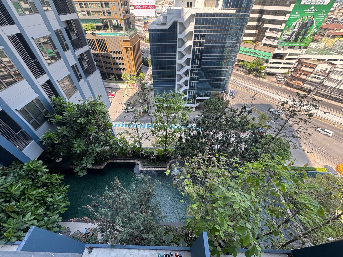 For SaleCondoAri,Anusaowaree : ✨ ASPIRE Vibha–Victory High Rise Condo on Din Daeng Road, near Victory Monument. Very convenient to travel.