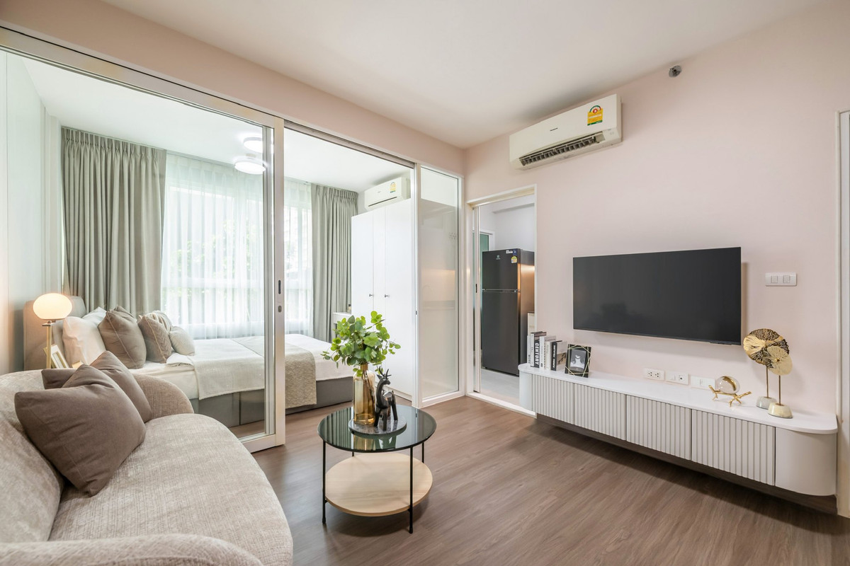 ให้เช่าคอนโดพระราม 9 เพชรบุรีตัดใหม่ RCA : WS6785 🏢✨ ให้เช่าคอนโด I-BIZA Residence พระราม 9 ใกล้ MRT พระราม 9 เพียง 16,000 บาท / เดือน