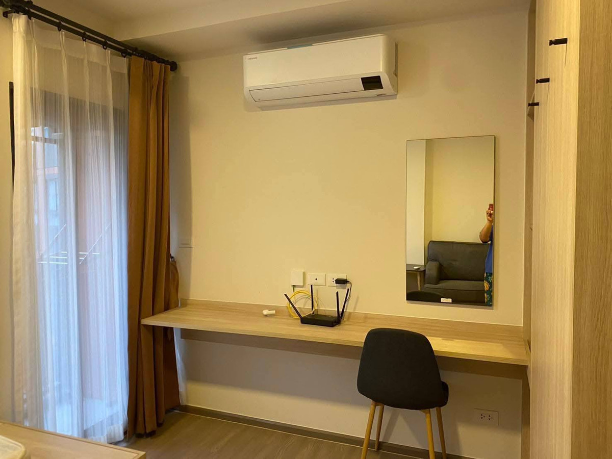 For RentCondoBangna, Bearing, Lasalle : For Rent 🔥 The Muve Bangna 🔥 Fully furnished with appliances, near BTS Bangna.