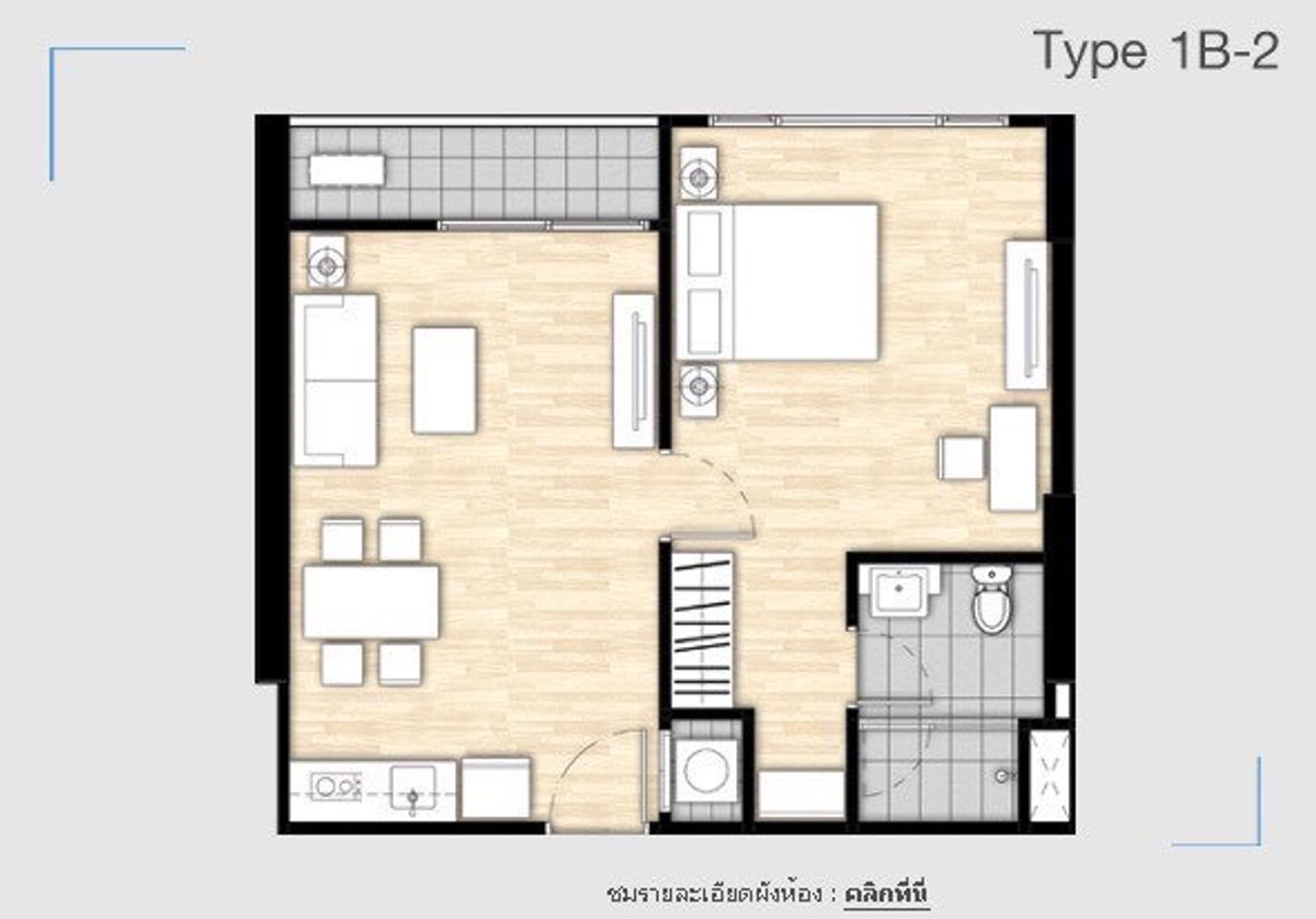 For RentCondoWongwianyai, Charoennakor : (For rent) Condo Hive Taksin I 1-BR, High floor, GOOD PRICE!  Fully furnished + electrical appliances ㅡ Near 🚆BTS Wongwian Yai