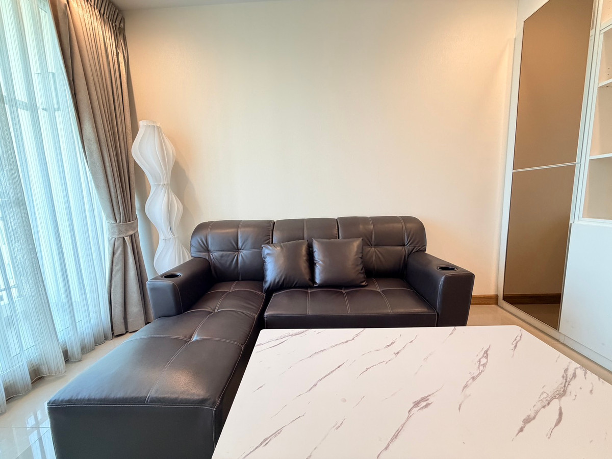 For RentCondoRama9, Petchburi, RCA : For rent!! Condo near MRT Cultural Center | Supalai Wellington | 1 bedroom, fully furnished, ready to move in, near Central Rama 9.