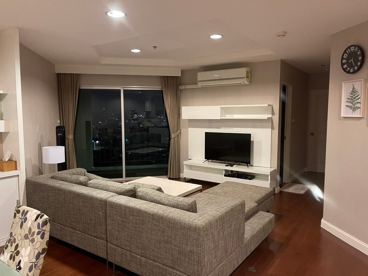 For RentCondoRama9, Petchburi, RCA : For rent🌈✨ Belle Grand Rama 9, next to Central Rama 9, 2 bedrooms, 2 bathrooms, 95 Sqm. Call 092-2462653 Donut