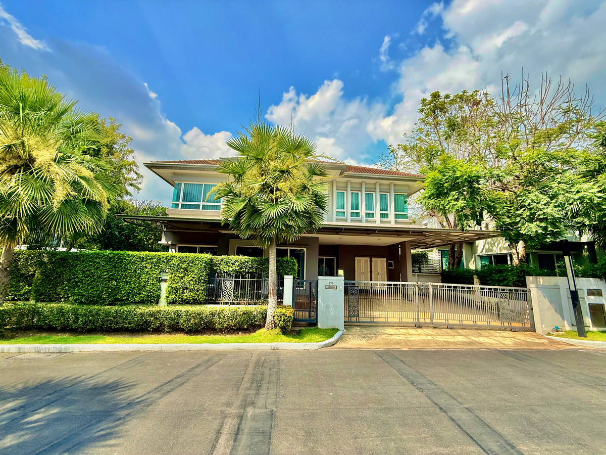 For SaleHousePattanakan, Srinakarin : Luxury Corner House for Sale – Grand Bangkok Boulevard Rama 9–Srinakarin