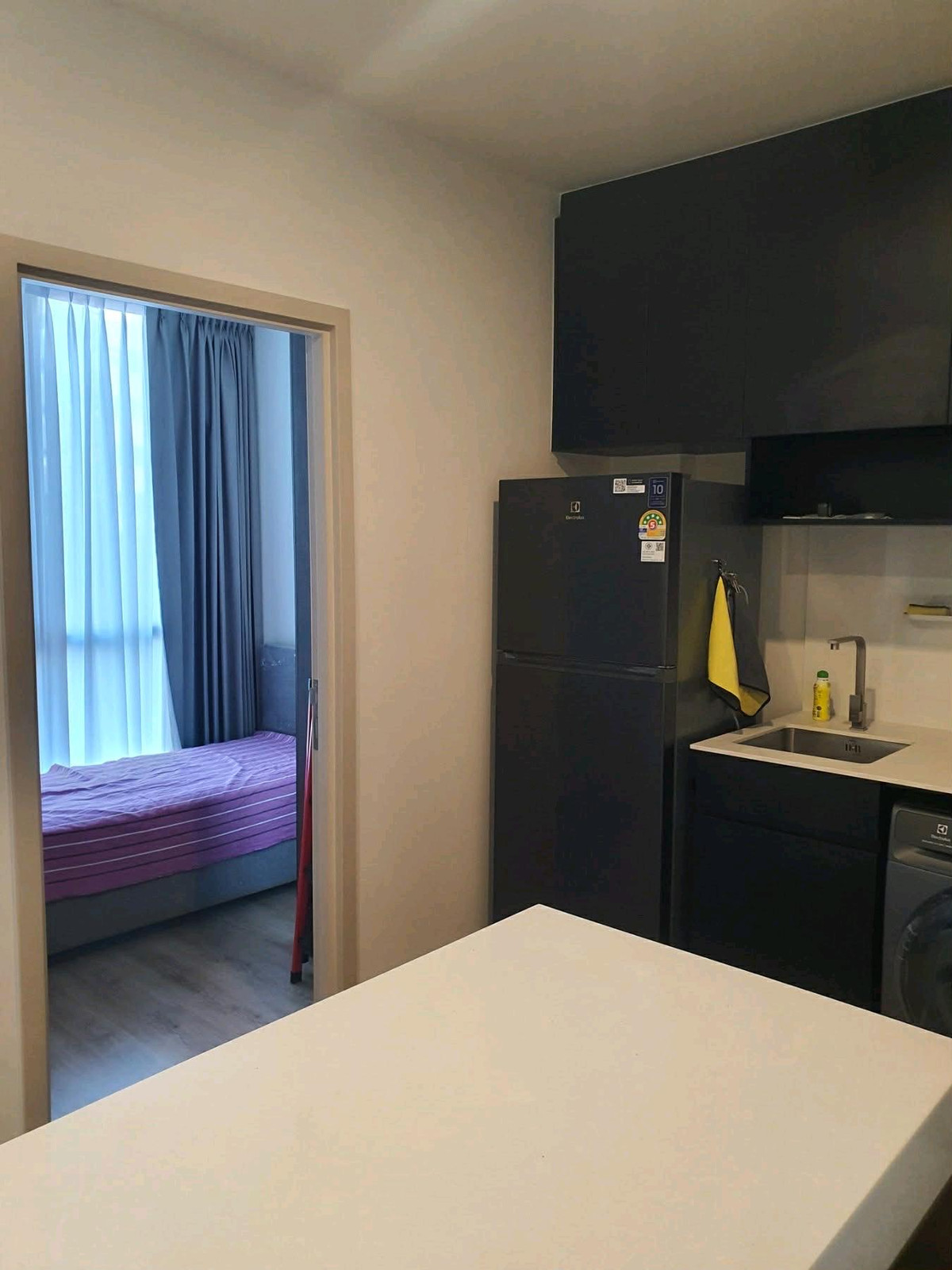 ให้เช่าคอนโดพระราม 9 เพชรบุรีตัดใหม่ RCA : 🔥ให้เช่าด่วน🔥Nue District R9 Rama 9 ราคาดีมาก 2 ห้องนอน 1 ห้องน้ำ เฟอร์นิเจอร์ - เครื่องใช้ไฟฟ้าครบ ใกล้  MRT พระราม9 ❗