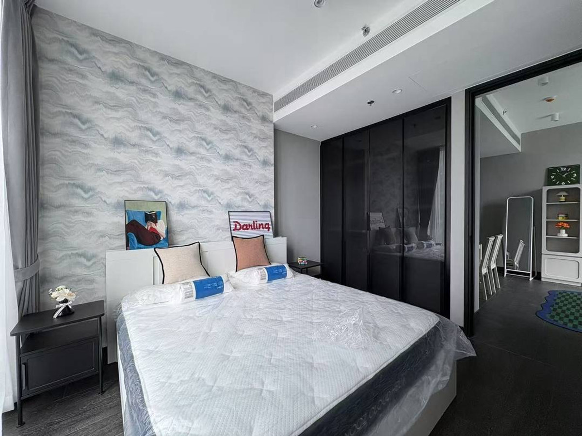 For RentCondoSathorn, Narathiwat : For rent: Tait Sathorn 12, luxury condo in Sathorn area, 2 bedrooms, 71 sq m., near BTS St. Louis.