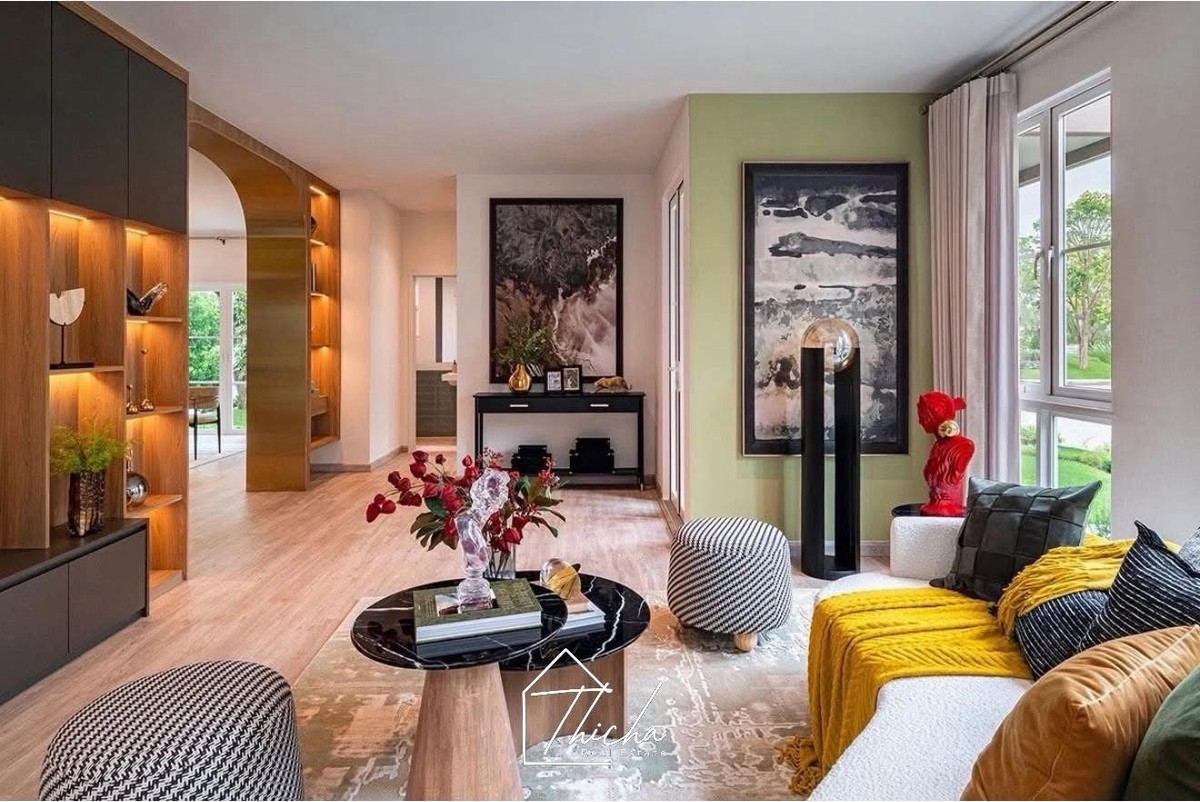 For SaleHousePhutthamonthon, Salaya : Saransiri Grande Phutthamonthon Sai 𝟯
Single house 100 wah+, decorated, ready to move in immediately.