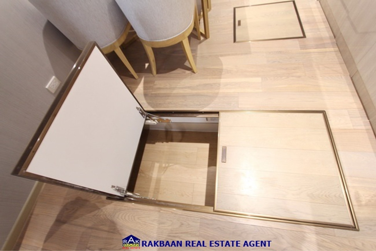 For RentCondoSukhumvit, Asoke, Thonglor : Condo for rent Runesu Runesu Thonglor Sukhumvit 33.37 sq m, 1 bedroom, 1 bathroom, fully furnished, ready to move in, on the 2nd floor (same floor as the onsen)