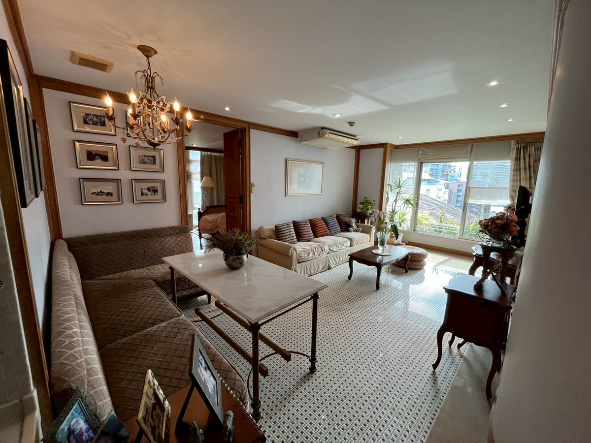 For SaleCondoWitthayu, Chidlom, Langsuan, Ploenchit : Luxury Penthouse for sale, Navin Court Ruamrudee 3 | 419 sq m., 7 bedrooms, 8 bathrooms, near BTS Ploenchit and Lumpini Park.
