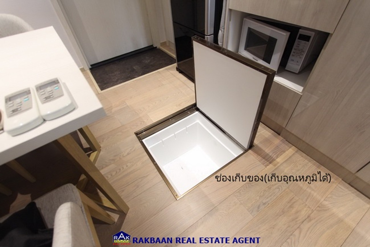For RentCondoSukhumvit, Asoke, Thonglor : Condo for rent Runesu Runesu Thonglor Sukhumvit 33.37 sq m, 1 bedroom, 1 bathroom, fully furnished, ready to move in, on the 2nd floor (same floor as the onsen)