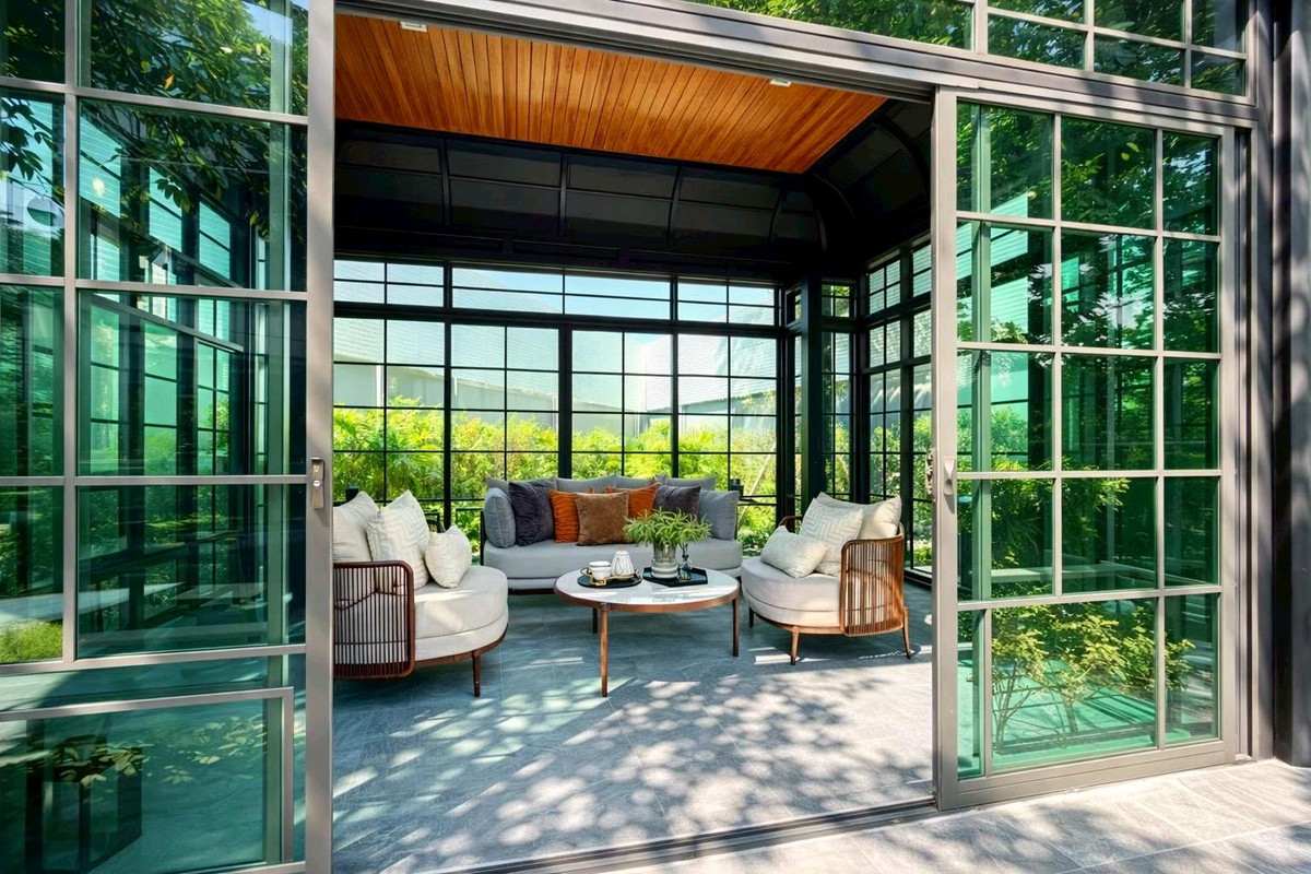 ขายบ้านเกษตร นวมินทร์ ลาดปลาเค้า : ขาย ◈ Grand Bangkok Boulevard Ramintra–Kaset Nawamin ◈ บ้านตัวอย่างแปลงพิเศษ 300 ตร.วา • ได้ทุกอย่างตามภาพราคาขาย 119,000,000 บาท