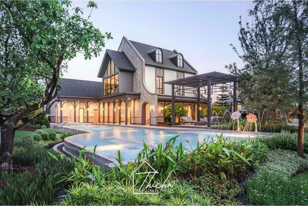 For SaleHousePhutthamonthon, Salaya : Saransiri Grande Phutthamonthon Sai 𝟯
Single house 100 wah+, decorated, ready to move in immediately.