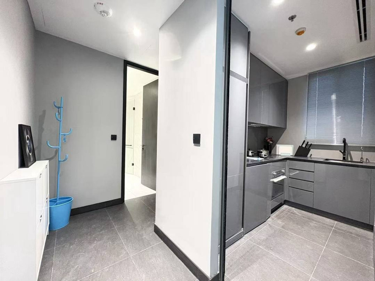 For RentCondoSathorn, Narathiwat : For rent: Tait Sathorn 12, luxury condo in Sathorn area, 2 bedrooms, 71 sq m., near BTS St. Louis.