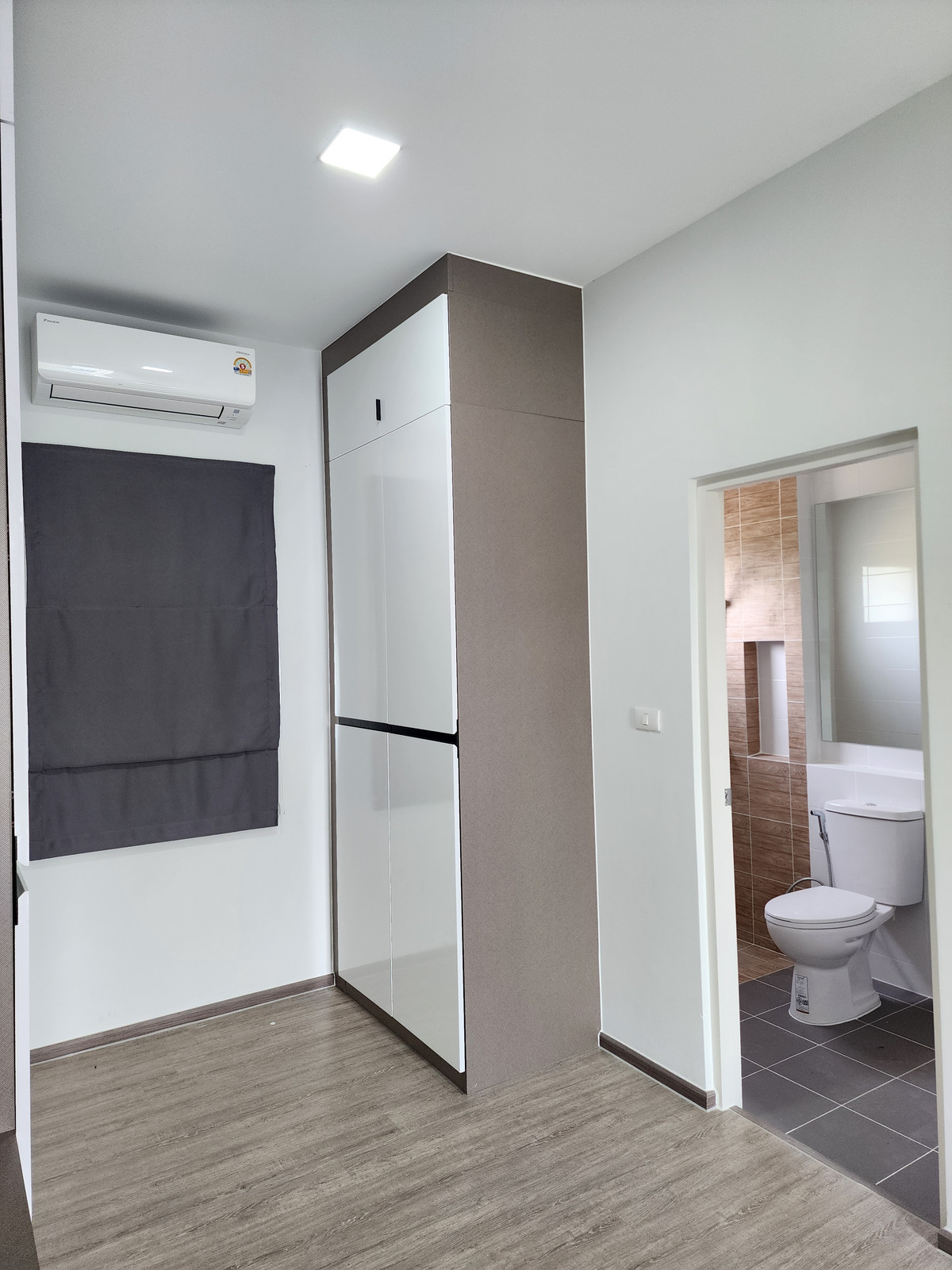 For RentSamut Prakan,Samrong : Semi-detached house for rent, Grande Pleno, Sukhumvit-Bangna, near Mega Bangna, beautiful house, wide area, ready to move in.