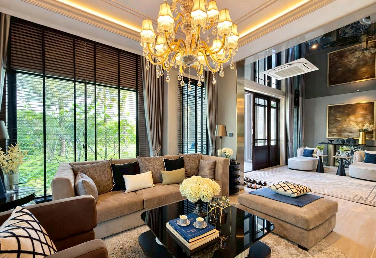 ขายบ้านเกษตร นวมินทร์ ลาดปลาเค้า : ขาย ◈ Grand Bangkok Boulevard Ramintra–Kaset Nawamin ◈ บ้านตัวอย่างแปลงพิเศษ 300 ตร.วา • ได้ทุกอย่างตามภาพราคาขาย 119,000,000 บาท