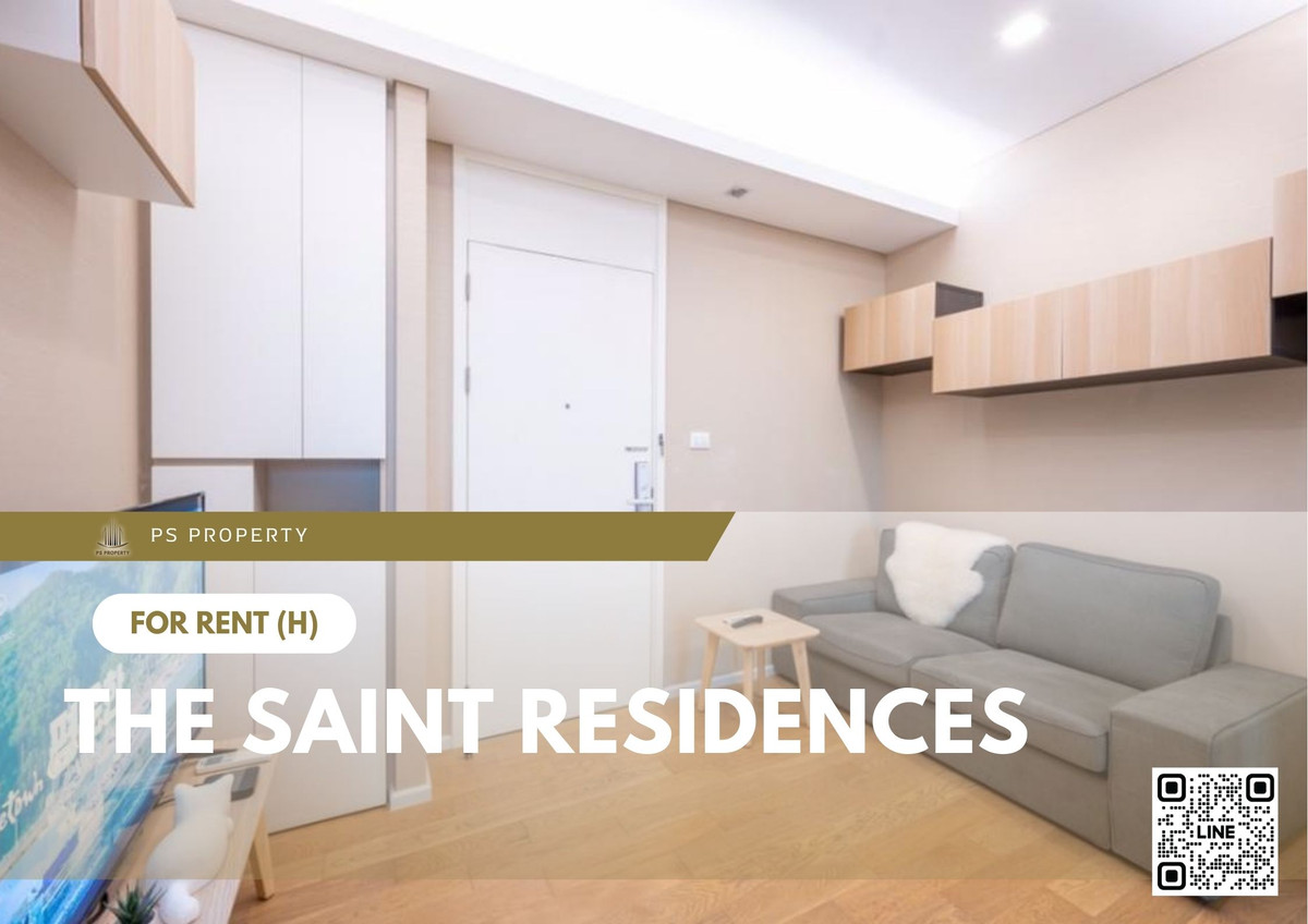ให้เช่าคอนโดลาดพร้าว เซ็นทรัลลาดพร้าว : ให้เช่า 📍 The Saint Residences 📍 เฟอร์นิเจอร์ และ เครื่องใช้ไฟฟ้าครบ ใกล้ BTS ห้าแยกลาดพร้าว