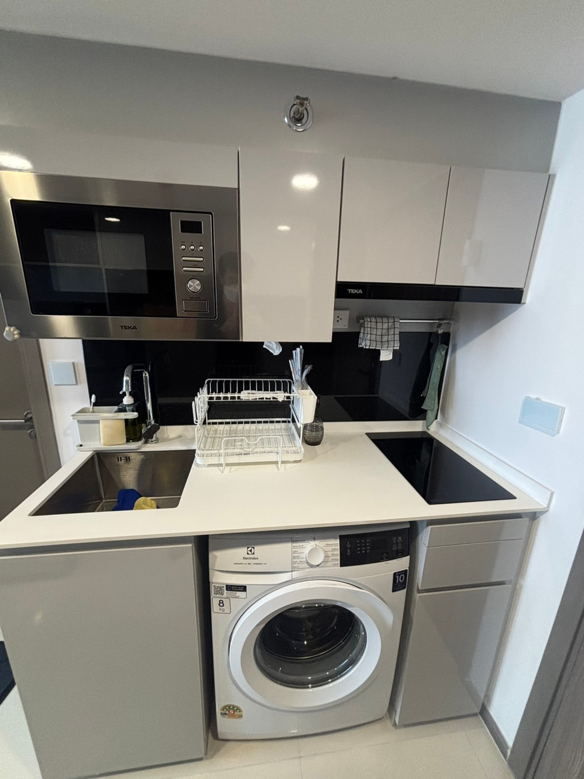 For RentCondoOnnut, Udomsuk : For rent: KnightsBridge Space Sukhumvit–Rama 4 | High ceiling Duplex | Near MRT Thailand Convention Centre | Fully furnished, ready to move in.