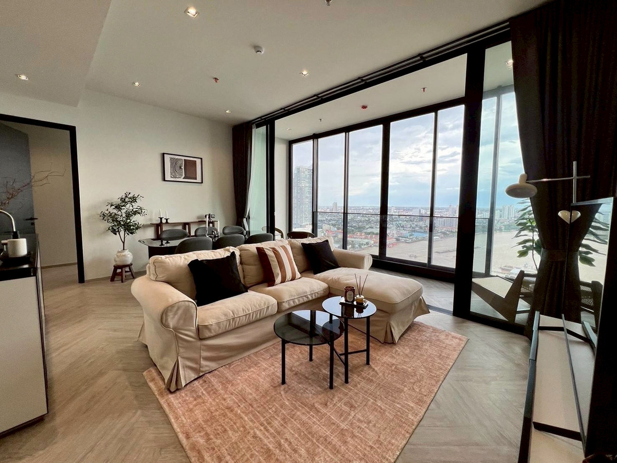 ให้เช่าคอนโดวงเวียนใหญ่ เจริญนคร : ขาย / ให้เช่า  Chapter Charoennakhon - Riverside คอนโดหรูริมแม่น้ำเจ้าพระยา วิวโค้งแม่น้ำ