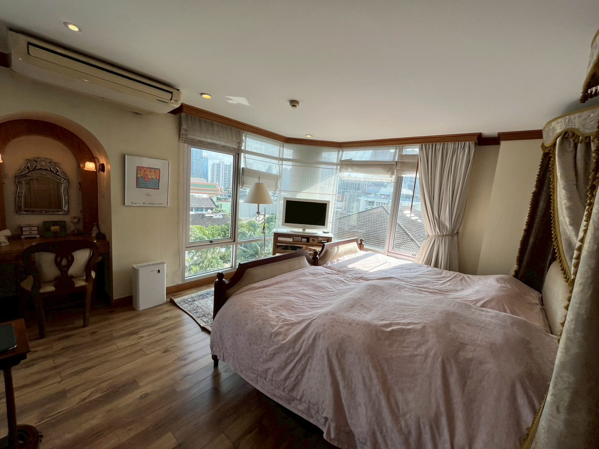 For SaleCondoWitthayu, Chidlom, Langsuan, Ploenchit : Luxury Penthouse for sale, Navin Court Ruamrudee 3 | 419 sq m., 7 bedrooms, 8 bathrooms, near BTS Ploenchit and Lumpini Park.