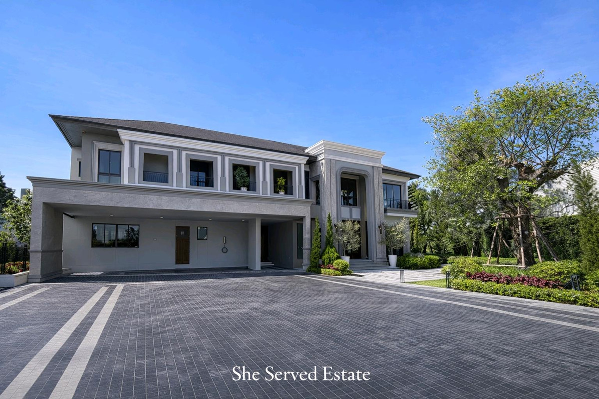 ขายบ้านเกษตร นวมินทร์ ลาดปลาเค้า : ขาย ◈ Grand Bangkok Boulevard Ramintra–Kaset Nawamin ◈ บ้านตัวอย่างแปลงพิเศษ 300 ตร.วา • ได้ทุกอย่างตามภาพราคาขาย 119,000,000 บาท