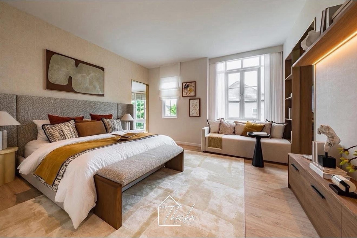 For SaleHousePhutthamonthon, Salaya : Saransiri Grande Phutthamonthon Sai 𝟯
Single house 100 wah+, decorated, ready to move in immediately.