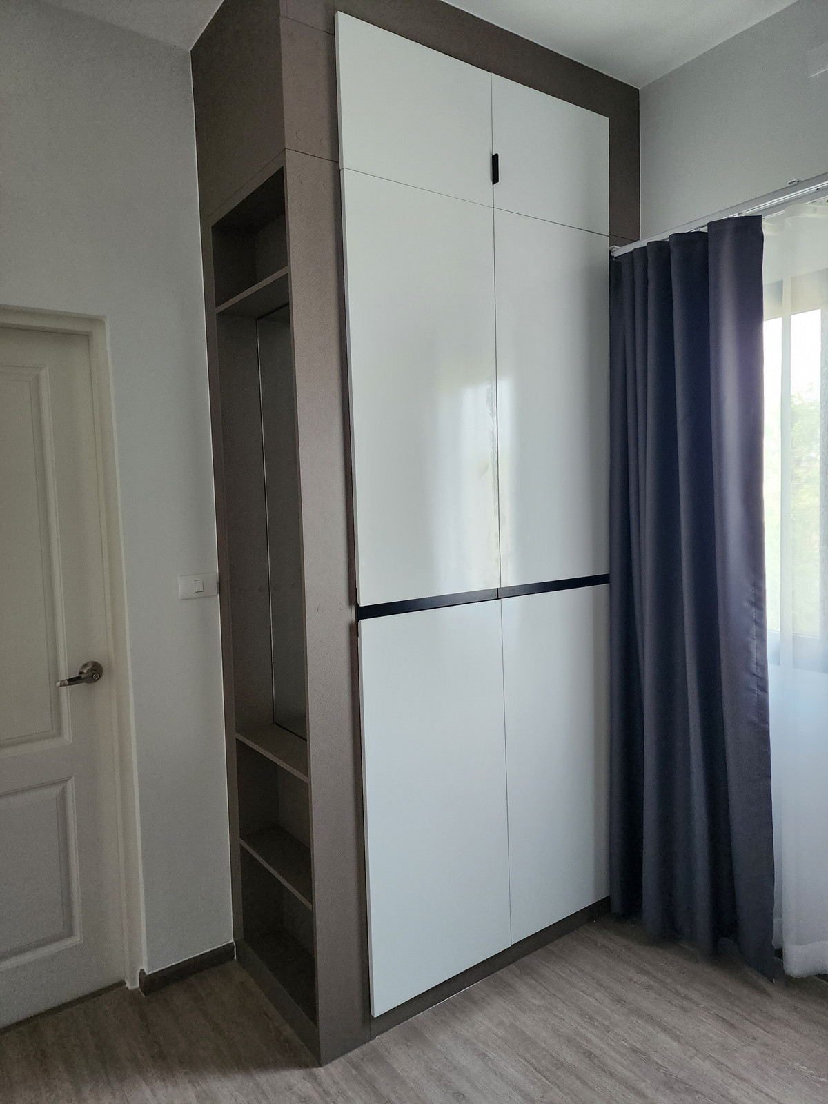 For RentSamut Prakan,Samrong : Semi-detached house for rent, Grande Pleno, Sukhumvit-Bangna, near Mega Bangna, beautiful house, wide area, ready to move in.