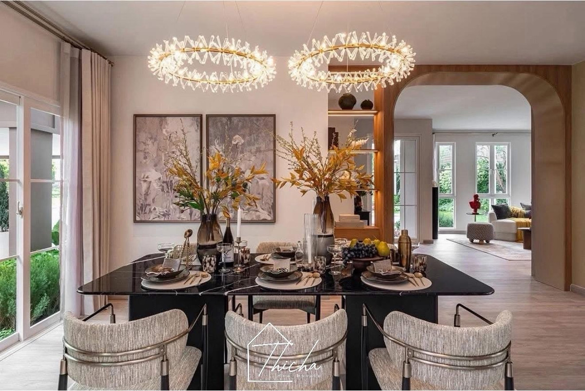 For SaleHousePhutthamonthon, Salaya : Saransiri Grande Phutthamonthon Sai 𝟯
Single house 100 wah+, decorated, ready to move in immediately.