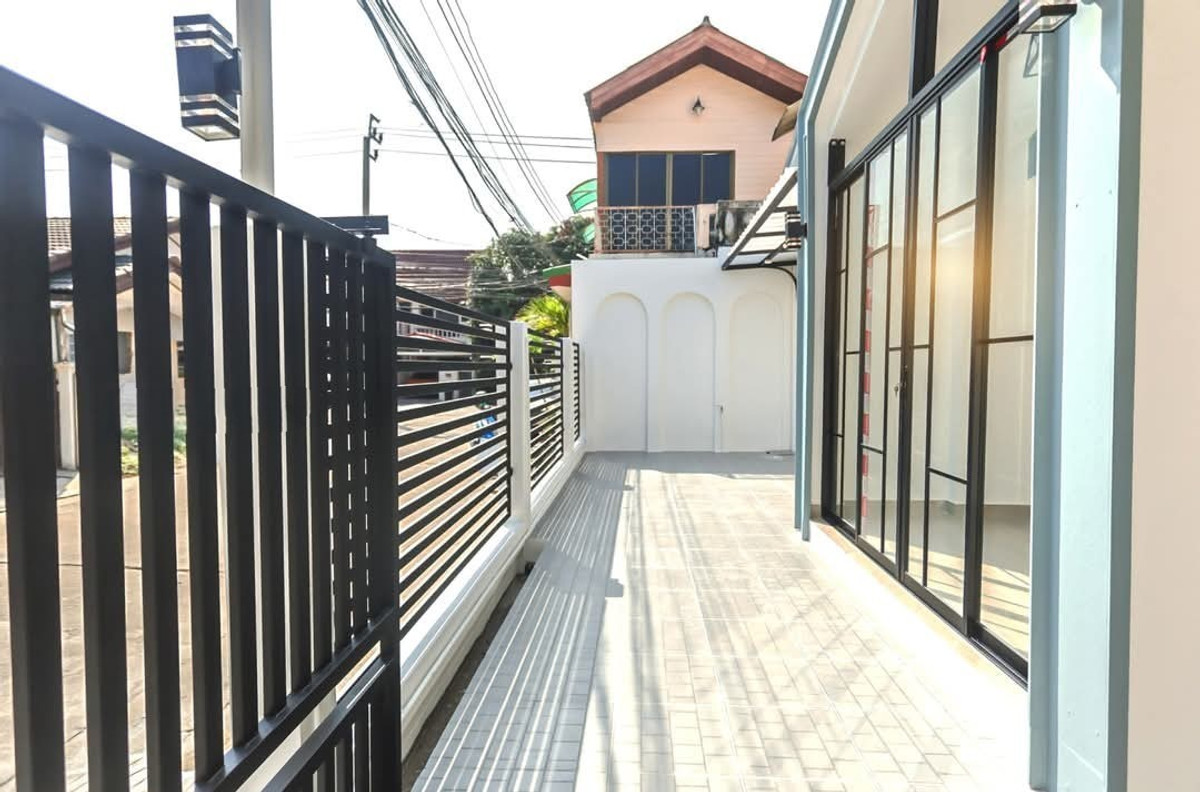 For SaleHouseKaset Nawamin,Ladplakao : CB088♛♚Single house 3 bedrooms for sale⚝Nuanchan♜MRT Ram Intra Km.6∞065-9423251,099-5919653▚Line@sureresidence