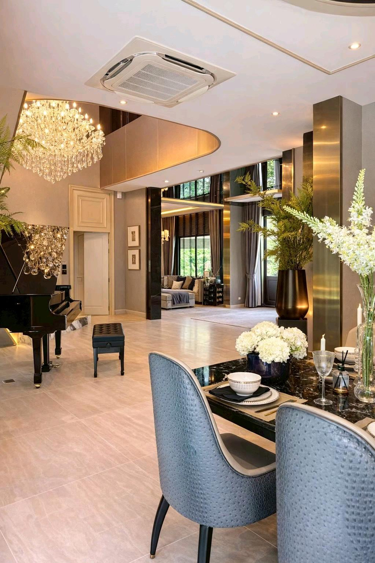 ขายบ้านเกษตร นวมินทร์ ลาดปลาเค้า : ขาย ◈ Grand Bangkok Boulevard Ramintra–Kaset Nawamin ◈ บ้านตัวอย่างแปลงพิเศษ 300 ตร.วา • ได้ทุกอย่างตามภาพราคาขาย 119,000,000 บาท