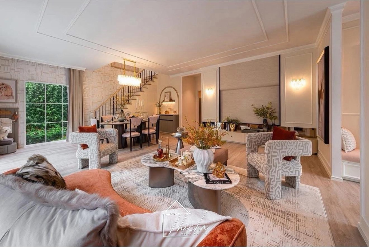 For SaleHousePhutthamonthon, Salaya : Saransiri Grande Phutthamonthon Sai 𝟯
Single house 100 wah+, decorated, ready to move in immediately.